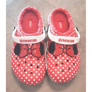 New Crocs Minnie Mouse Size 6 New With Tags